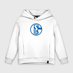 Детское худи оверсайз Schalke 04 fc club