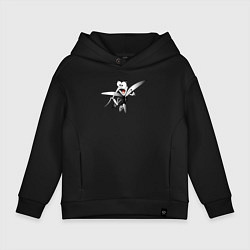 Детское худи оверсайз Напуганный-комар