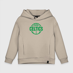 Толстовка оверсайз детская Celtics ball, цвет: миндальный