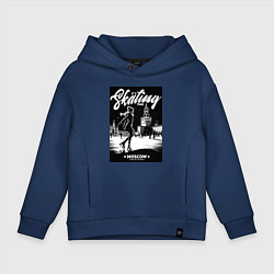 Детское худи оверсайз MoMo - фигурное катание