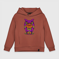 Детское худи оверсайз Purple owl