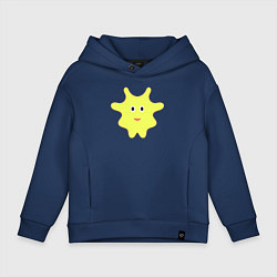 Детское худи оверсайз Жёлтый веселый персонаж