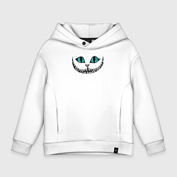 Детское худи оверсайз Улыбка кота Чешира