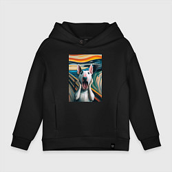 Детское худи оверсайз Булли в картине крик - нейросеть