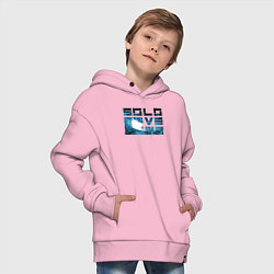Толстовка оверсайз детская Владыка Теней Джин Ву, цвет: светло-розовый — фото 2