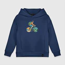 Детское худи оверсайз Nature biker