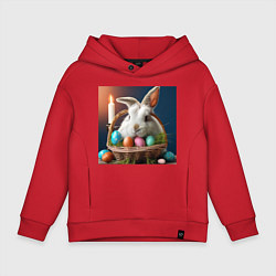 Детское худи оверсайз Кролик в пасху