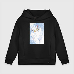 Детское худи оверсайз Судзумэ закрывающая двери Дайджин кот