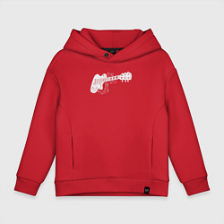 Детское худи оверсайз Rock guitar