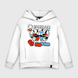 Детское худи оверсайз Cuphead and Mugman