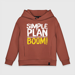 Детское худи оверсайз Simple plan - boom