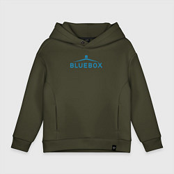 Детское худи оверсайз Доктор Кто Bluebox