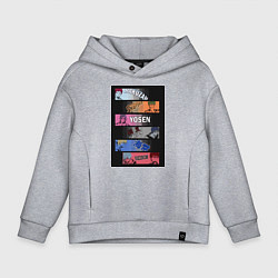 Детское худи оверсайз Баскетбол Куроко Тэцуя