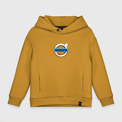 Детское худи оверсайз Volvo logo