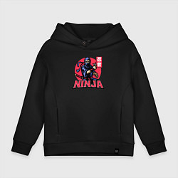 Детское худи оверсайз Японский ниндзя