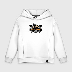 Детское худи оверсайз Зототая лихорадка в старой Америке