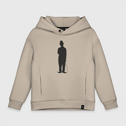 Детское худи оверсайз Black Charlie