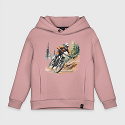 Детское худи оверсайз Велоспорт горный спуск