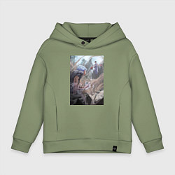 Детское худи оверсайз Магическая битва Сатору Годзё Сукуна Рёмэн