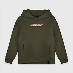 Детское худи оверсайз Ateez logo