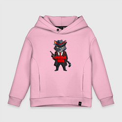 Детское худи оверсайз Крестный котец мафия