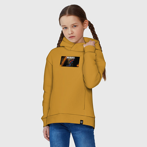Детское худи оверсайз Deadlock Infernus / Горчичный – фото 3
