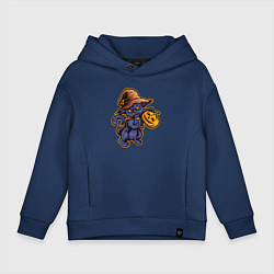 Детское худи оверсайз Кошка ведьмочка