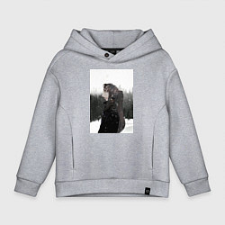 Детское худи оверсайз Башня Бога Баам