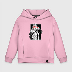 Детское худи оверсайз Пауэр - манга Человек-бензопила