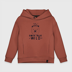 Детское худи оверсайз Wild bear