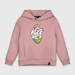 Детское худи оверсайз Остров сердца