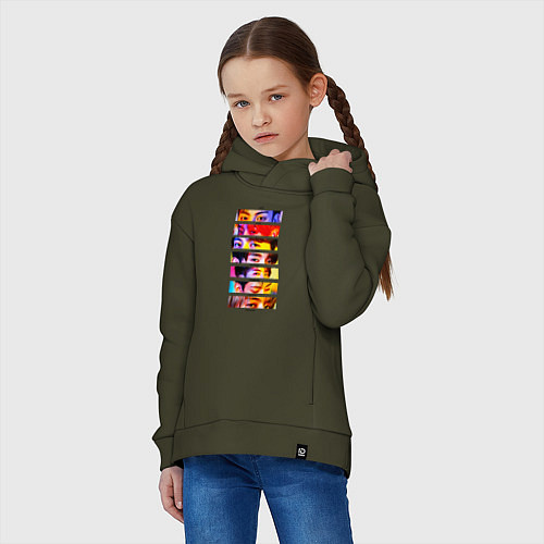 Детское худи оверсайз Got7 все участники группы / Хаки – фото 3