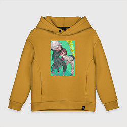 Детское худи оверсайз Дандадан Момо Аясэ