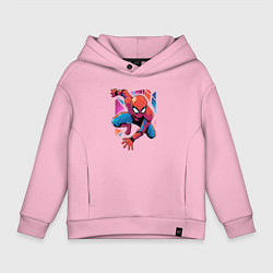 Детское худи оверсайз Крутой Человек-паук