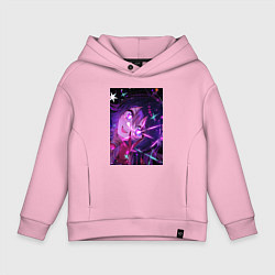 Толстовка оверсайз детская Ребёнок идола Ай Хосино, цвет: светло-розовый