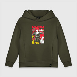 Детское худи оверсайз Человек-бензопила - Makima
