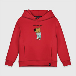 Детское худи оверсайз Just a chill guy - meme
