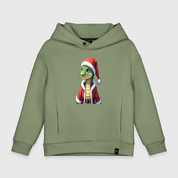 Детское худи оверсайз Новогодний Змий