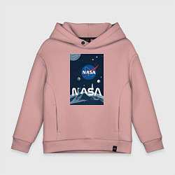 Детское худи оверсайз NASA в космосе