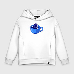 Детское худи оверсайз Космос в кружке