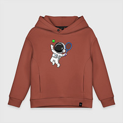 Детское худи оверсайз Космический теннис