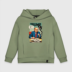Детское худи оверсайз Trump - we are Venom meme