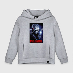 Детское худи оверсайз Predator in the helmet