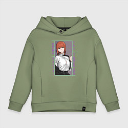 Детское худи оверсайз Человек-бензопила Макима в костюме