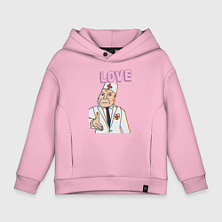 Детское худи оверсайз Дурка день влюбленных мем