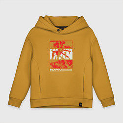 Детское худи оверсайз Человек-бензопила Денджи и Пауэр кино