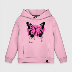 Детское худи оверсайз Grunge butterfly