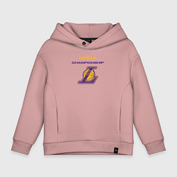 Детское худи оверсайз Lakers championship