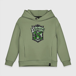 Детское худи оверсайз Slytherin emblem