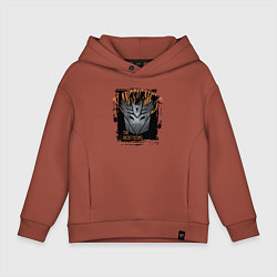 Детское худи оверсайз Трансформеры знак десептиконов